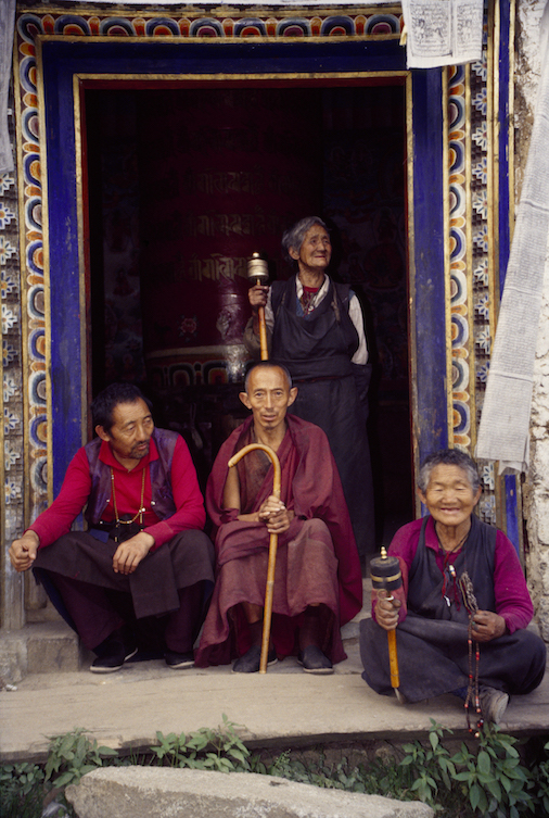 95 A 23 35a 1995 Prasena Takshim Monastery Bomi