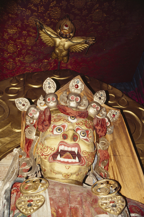 95 D 10 140a 1995 Wrathful Padmasambhava Head