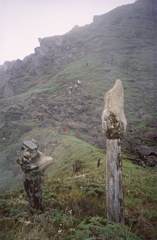 97 C 45 57 1997 Pilgrim Markings on Ridge Trail