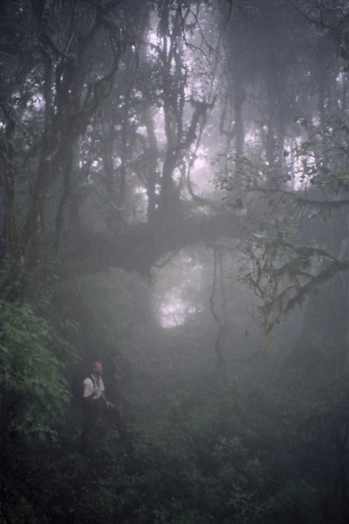 97 D 16 49 1997 TG Gil in Mist on Hike from Payu